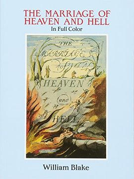 portada The Marriage of Heaven and Hell: A Facsimile in Full Color (Dover Fine Art, History of Art) (in English)