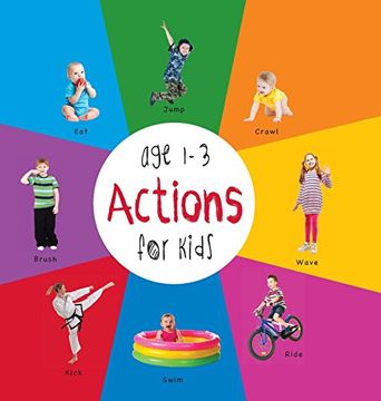 portada Actions for Kids age 1-3 (Engage Early Readers: Children's Learning Books) with FREE 