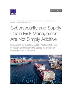 portada Cybersecurity and Supply Chain Risk Management are not Simply Additive: Implications for Directions in Risk Assessment, Risk Mitigation, and Research. (Rand Project air Force: Research Report) (in English)
