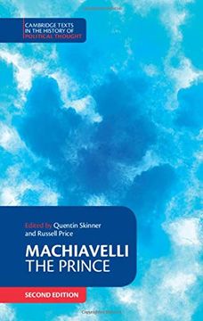 portada Machiavelli: The Prince (Cambridge Texts in the History of Political Thought) 