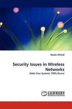 portada security issues in wireless networks (en Inglés)