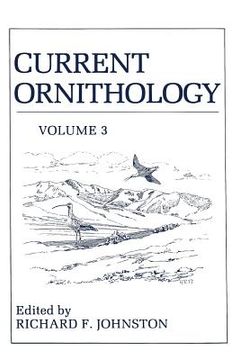 portada Current Ornithology: Volume 3