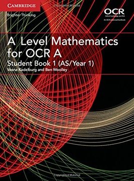 portada A Level Mathematics for OCR Student Book 1 (AS/Year 1) (AS/A Level Mathematics for OCR)
