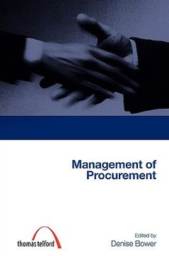 portada management of procurement (en Inglés)
