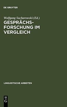 portada Gesprachsforschung im Vergleich: Analysen zur Bonner Runde Nach d. Hessenwahl 1982 