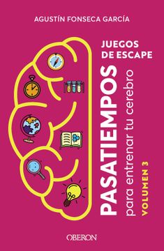 portada Juegos de escape. Volumen 3 (in Spanish)