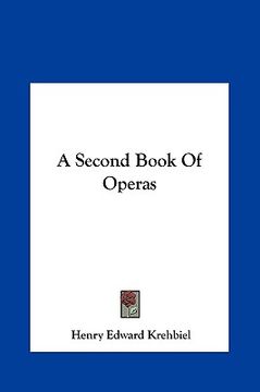 portada a second book of operas