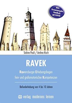 portada Ravek: Ravensburger Erhebungsbogen Fein- und Grafomotorischer Kompetenzen - Befunderhebung von 4-10 Jahren - Handbuch mit Download (en Alemán)