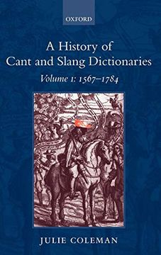 portada A History of Cant and Slang Dictionaries: Volume i: 1567-1784: 1567-1784 vol 1 (in English)