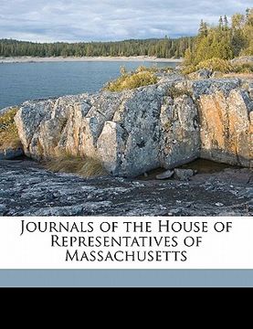 portada journals of the house of representatives of massachusetts (in English)