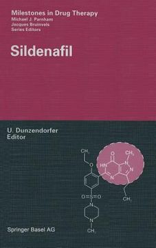 portada Sildenafil (Milestones in Drug Therapy) (in English)