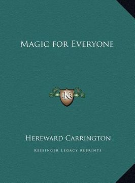 portada magic for everyone (in English)