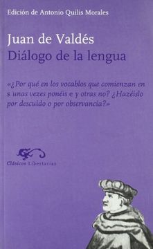 portada Diálogo de la lengua (Clásicos)