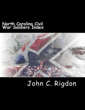 portada north carolina civil war soldiers index (en Inglés)