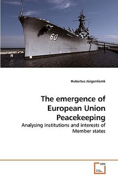 portada the emergence of european union peacekeeping (in English)