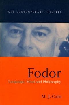 portada Fodor: Language, Mind and Philosophy (en Inglés)