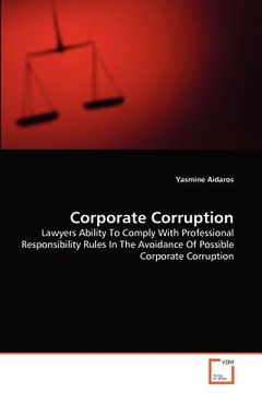 portada corporate corruption (en Inglés)