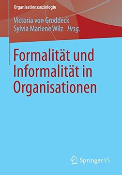 portada Formalitat Und Informalitat in Organisationen (Organisationssoziologie)