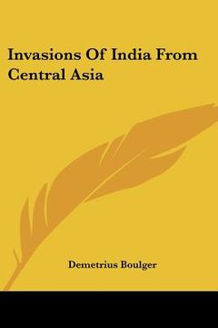 portada invasions of india from central asia (en Inglés)