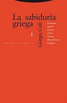 portada La Sabiduria Griega (in Spanish)