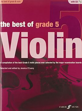 portada the best of grade 5 violin: a compilation of the best ever grade 5 violin pieces ever selected by the major examination boards, book & cd