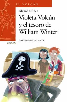 portada Violeta Volcán y el Tesoro de William Winter (Literatura Infantil - el Volcán (Canarias))