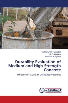 portada Durability Evaluation of Medium and High Strength Concrete (en Inglés)