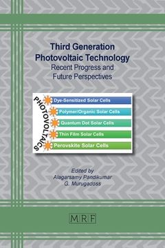 portada Third Generation Photovoltaic Technology: Recent Progress and Future Perspectives (in English)
