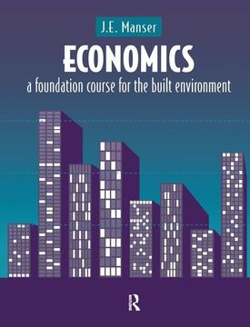 portada Economics: A Foundation Course for the Built Environment (en Inglés)