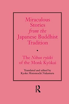 portada Miraculous Stories From the Japanese Buddhist Tradition (en Inglés)