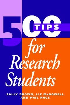 portada 500 tips for research students (en Inglés)