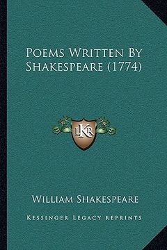 portada poems written by shakespeare (1774) (in English)