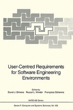 portada user-centred requirements for software engineering environments (in English)