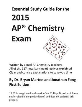 portada Essential Study Guide for the 2015 AP(R) Chemistry Exam (en Inglés)