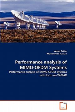 portada performance analysis of mimo-ofdm systems (en Inglés)
