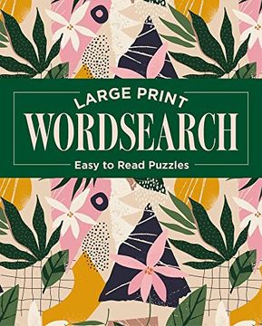 portada Large Print Wordsearch: Easy to Read Puzzles (en Inglés)