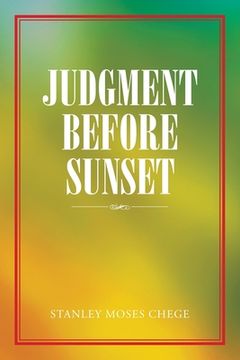 portada Judgment Before Sunset (en Inglés)