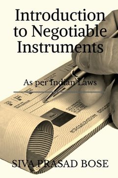 portada Introduction to Negotiable Instruments