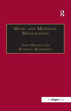 portada Music and Medieval Manuscripts (en Inglés)