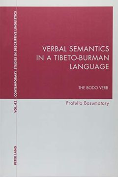 portada Verbal Semantics in a Tibeto-Burman Language: The Bodo Verb (Contemporary Studies in Descriptive Linguistics) 