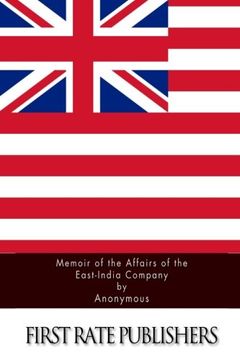 portada Memoir of the Affairs of the East-India Company