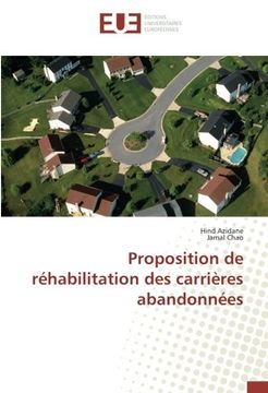 portada Proposition de réhabilitation des carrières abandonnées (OMN.UNIV.EUROP.)