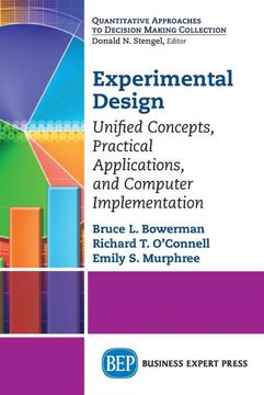 portada Experimental Design: Unified Concepts, Practical Applications, Computer Implementation (en Inglés)
