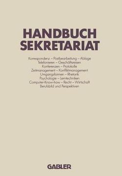 portada Handbuch Sekretariat (en Alemán)