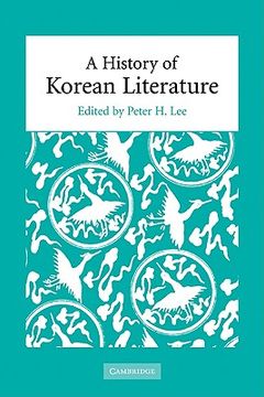 portada A History of Korean Literature (in English)