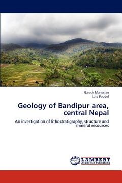 portada geology of bandipur area, central nepal (en Inglés)