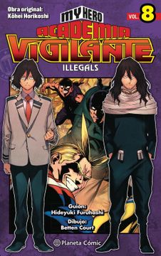portada My Hero Academia Vigilante Illegals nº 08 (in Spanish)