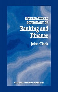portada international dictionary of banking and finance (in English)