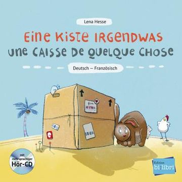 portada Eine Kiste Irgendwas. Kinderbuch Deutsch-Französisch mit Audio-Cd