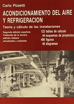 portada Acondicionamiento del Aire y Refrigeracion. Teoria y Calculo de las Instalaciones (in Spanish)